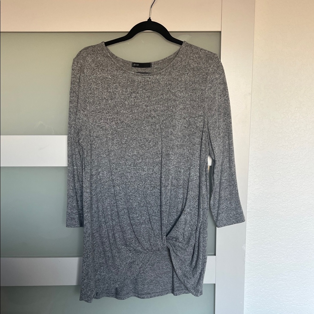 Gibson Gray Women's Tunic Top
